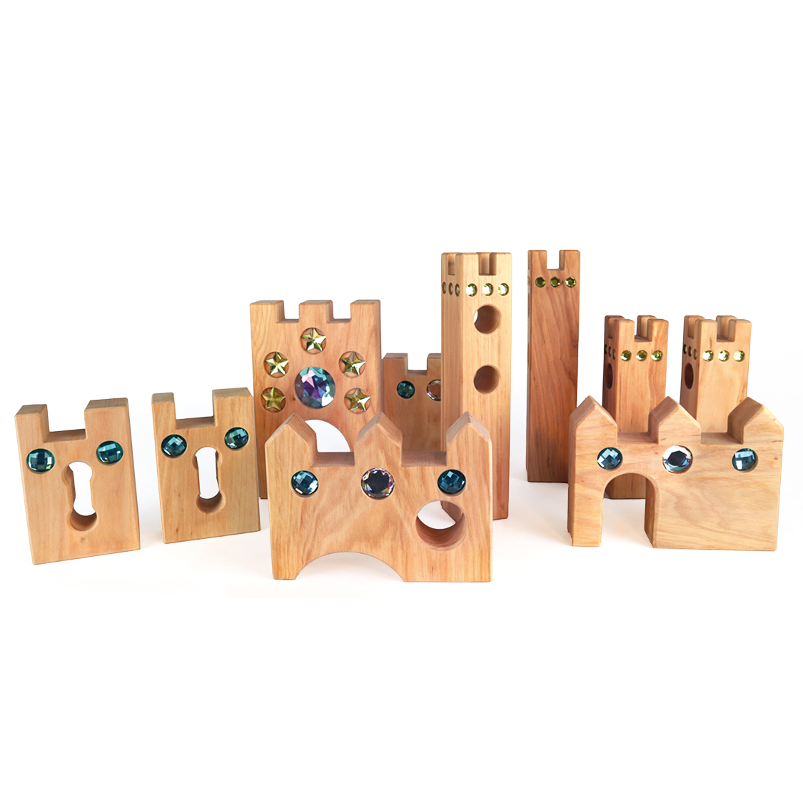 Bauspiel - Märchenschloß klein 10 Teile 