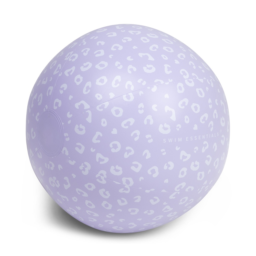 Swim Essentials - Beachball 51cm: Lila Leopard Swim Essentials - Beachball 51cm: Lila Leopard