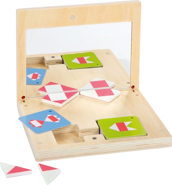 small foot - Symmetriespiel mit Spiegel