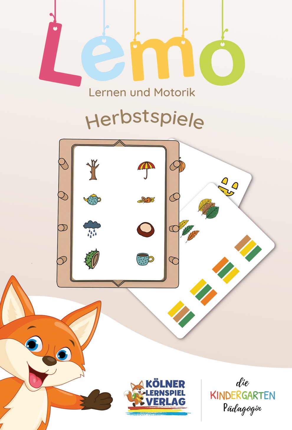 Kölner Lernspielverlag -  Lemo Kartensatz Herbstspiele ab 3 Kölner Lernspielverlag -  Lemo Kartensatz Herbstspiele ab 3