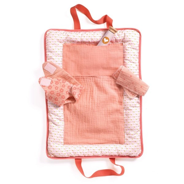 Djeco - Puppenwickeltasche Pink Peak
