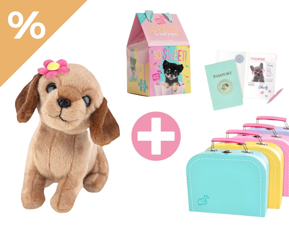 Dream Deals - Studio Pets: Kuscheltier "Daisy" 16 cm