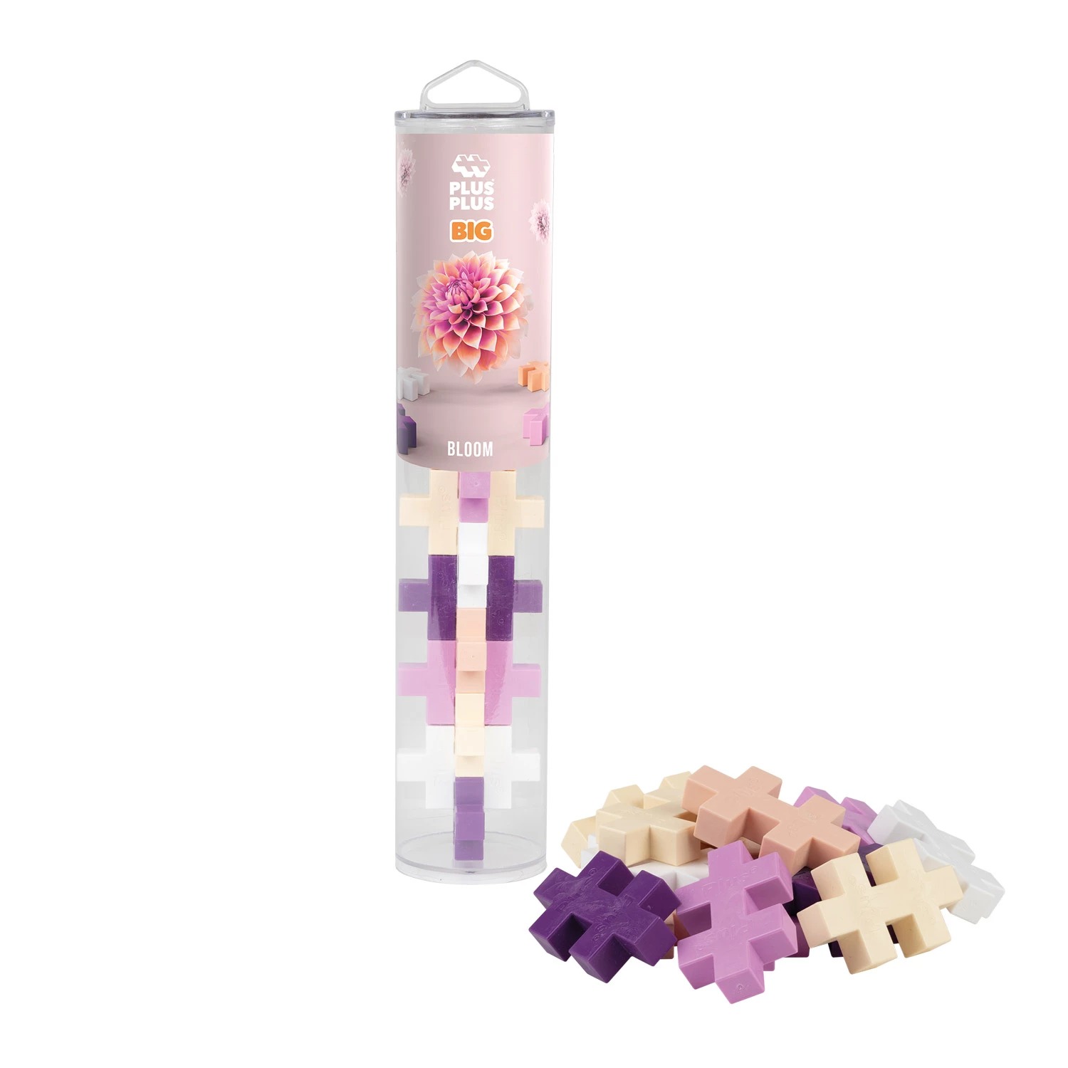 PLUS PLUS - Kreativ Bausteine 15 Stück BIG Bloom