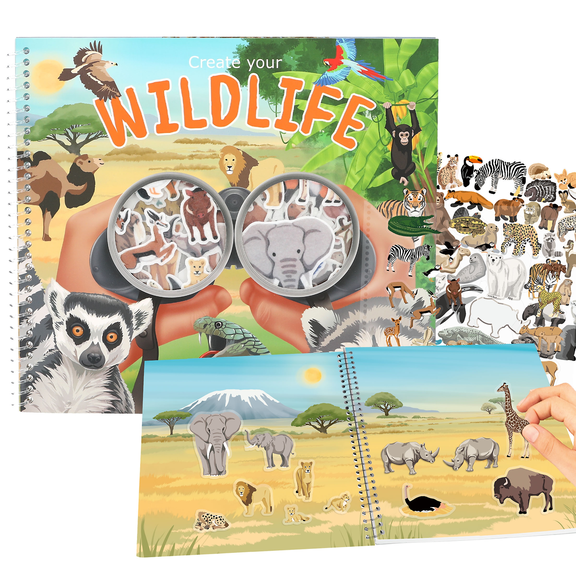 Depesche - Stickerbuch: Create your Wild Life
