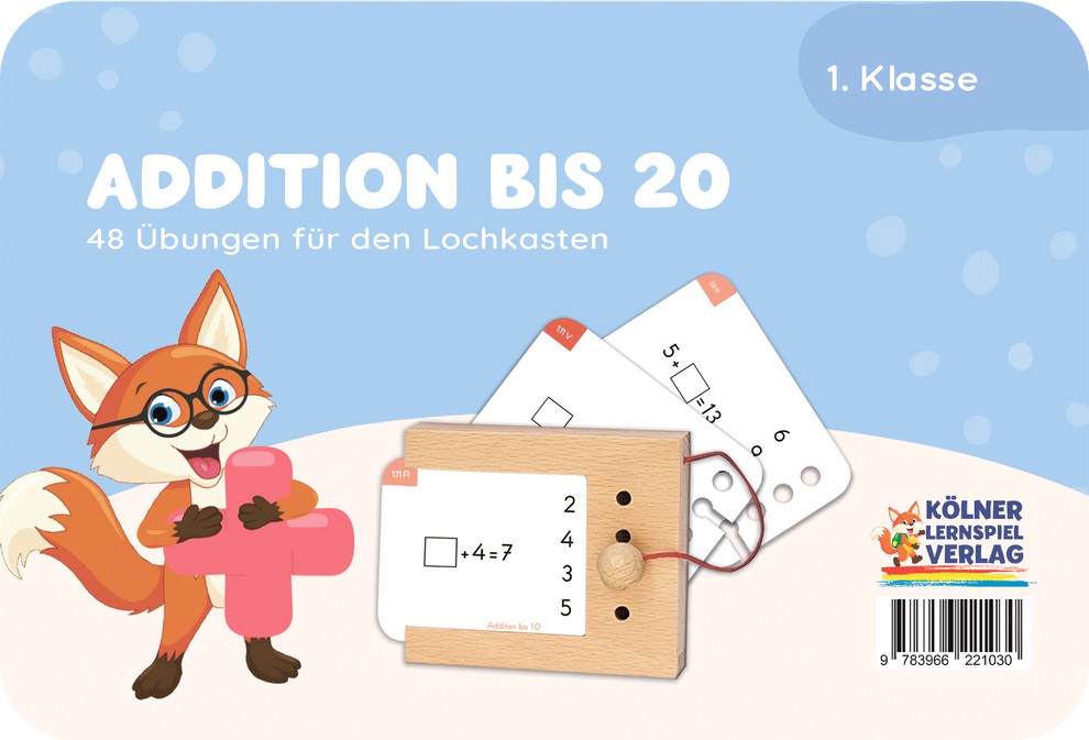 Kölner Lernspielverlag - Kartensatz Addition bis 20