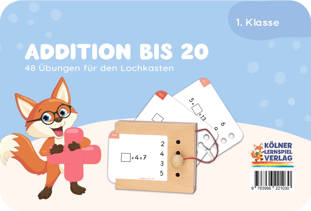 Kölner Lernspielverlag - Kartensatz Addition bis 20 Kölner Lernspielverlag - Kartensatz Addition bis 20