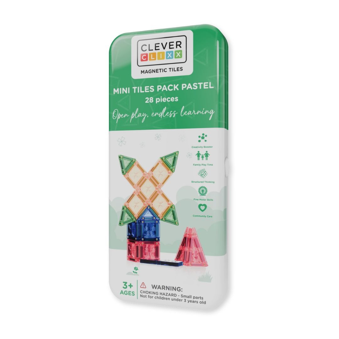 CleverClixx - Magnetbausteine Mini Pack Pastel 28-tlg.