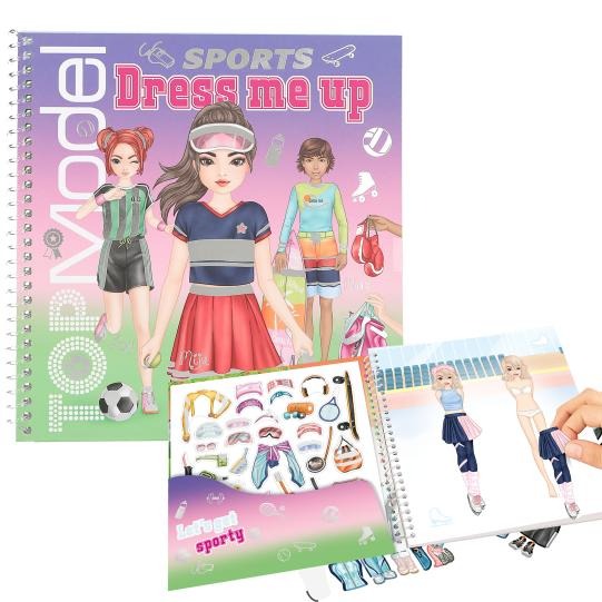 TOPModel - Stickerbuch Dress Me Up Sports