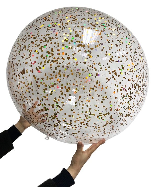 Fun Trading - Fun Ballon Ball Jumbo Glitzer