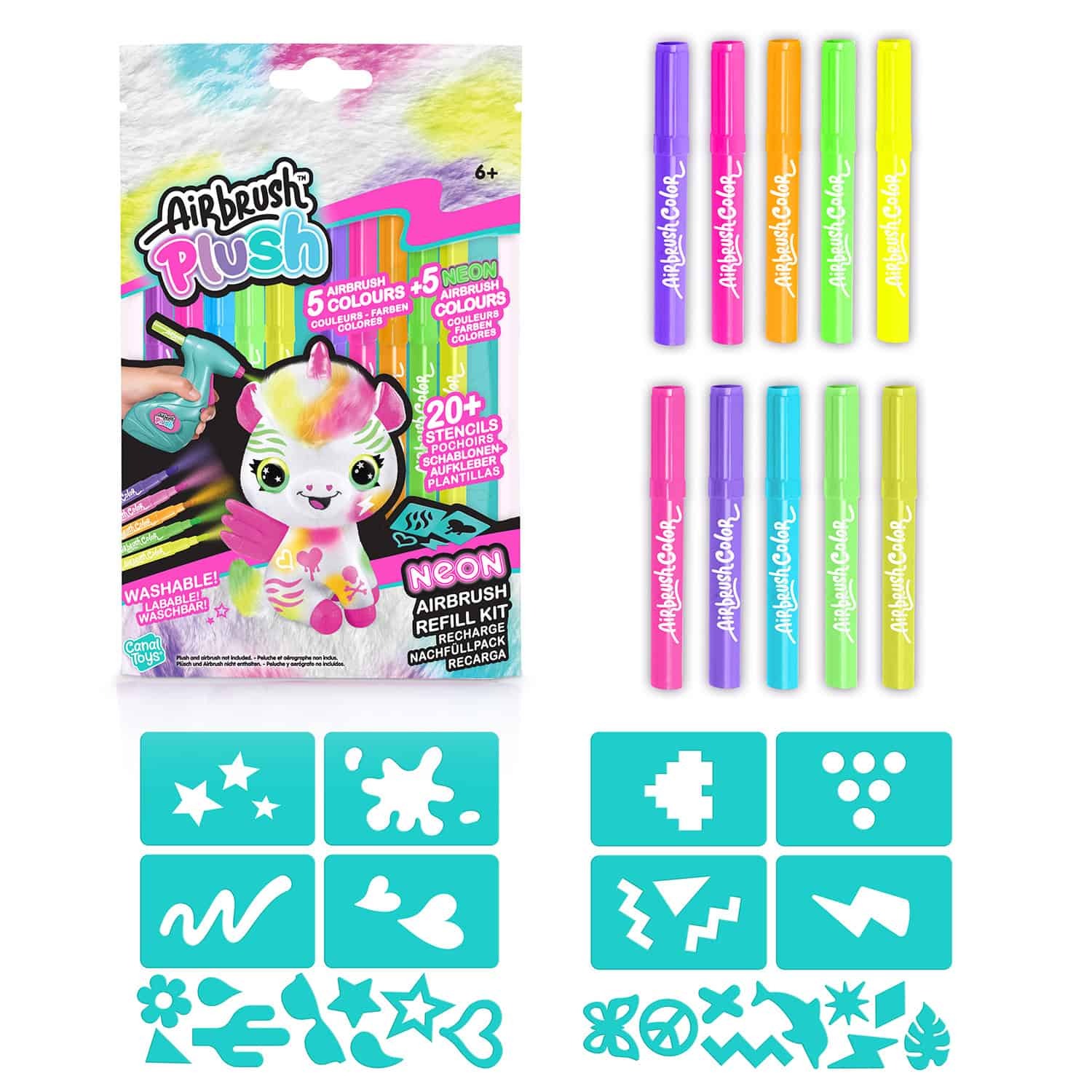 Canal Toys - Airbrush Plush: Nachfüllpackung Canal Toys - Airbrush Plush: Nachfüllpackung
