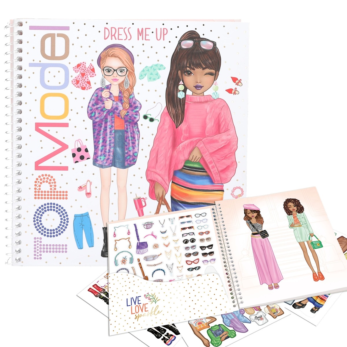 TOPModel - Stickerbuch Dress Me Up