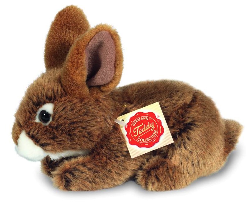 Teddy Hermann - Kuscheltier Hase sitzend braun 19 cm Teddy Hermann - Kuscheltier Hase sitzend braun 19 cm