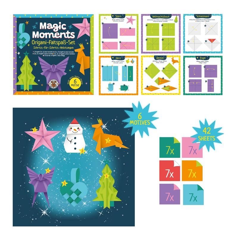 Trendhaus - MAGIC MOMENTS Origami-Faltspass-Set