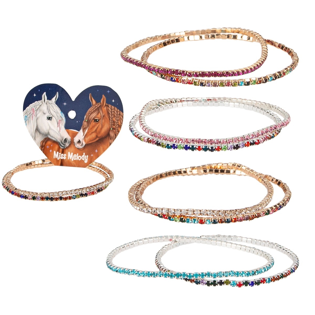 miss-melody_strassarmband_2er-1 Miss Melody - Strassarmbänder 2erSet