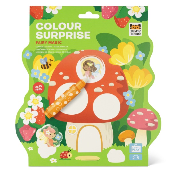 Tiger Tribe - Malbuch: Color Surprise Fairy