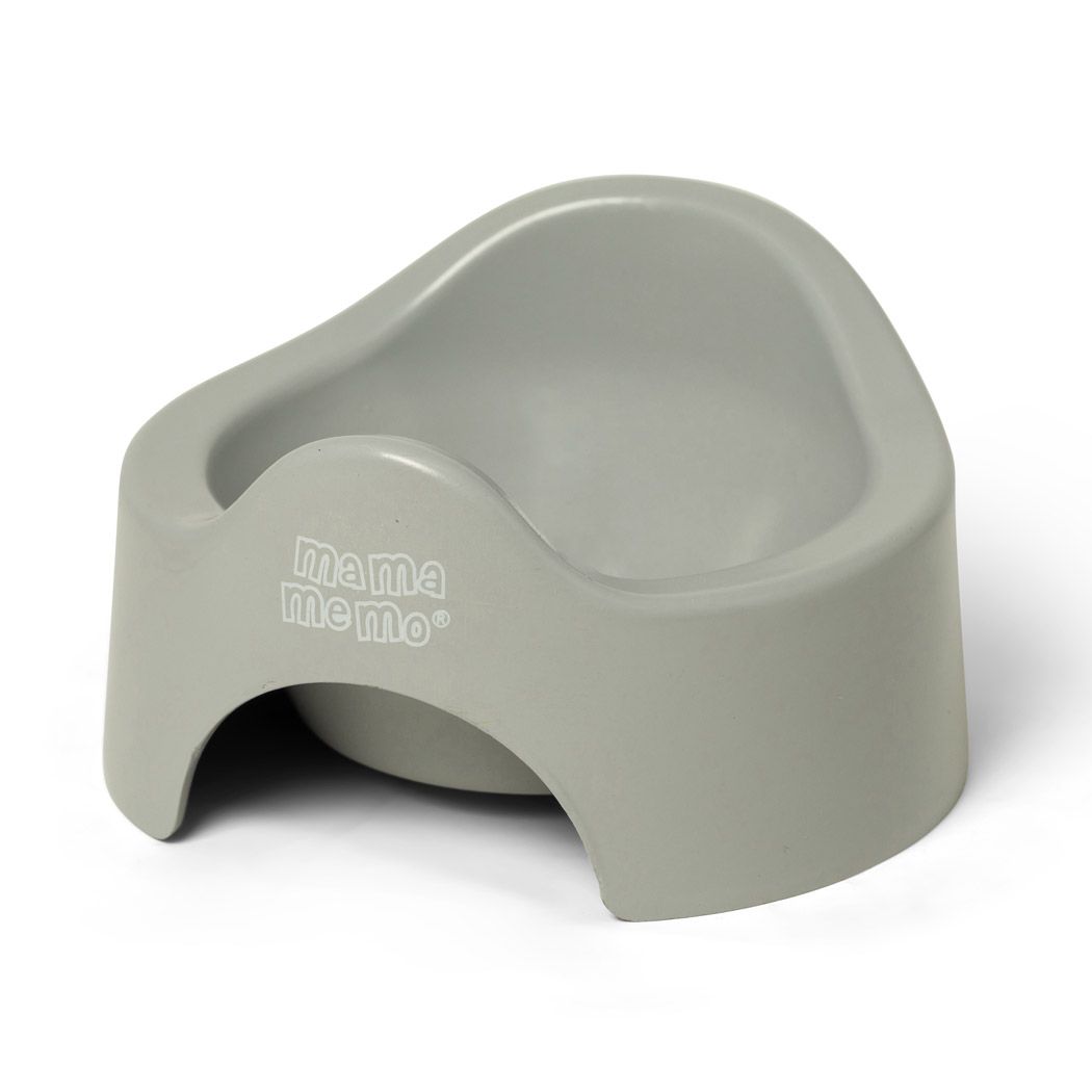 MaMaMeMo - Puppentöpfchen aus Holz grau