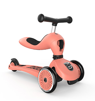 Scoot & Ride - Laufrad/Scooter Highwaykick 1 peach Scoot & Ride - Laufrad/Scooter Highwaykick 1 peach