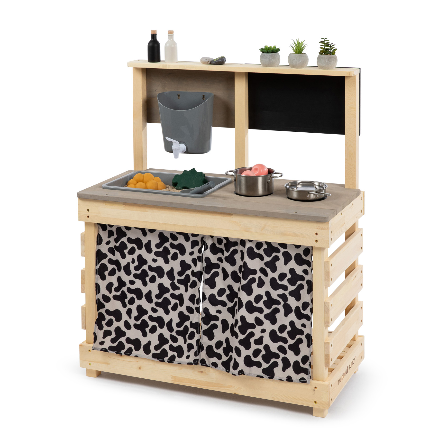 muddy-buddy_matschkueche_big_leo_grau-1 MUDDY BUDDY ® - Matschküche "Big Leo" natur warmgrau