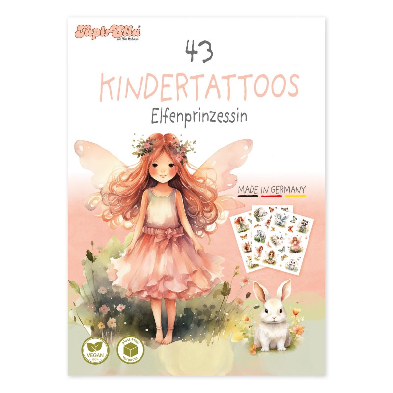 TapirElla - Tattoo-Set Elfenprinzessin TapirElla - Tattoo-Set Elfenprinzessin