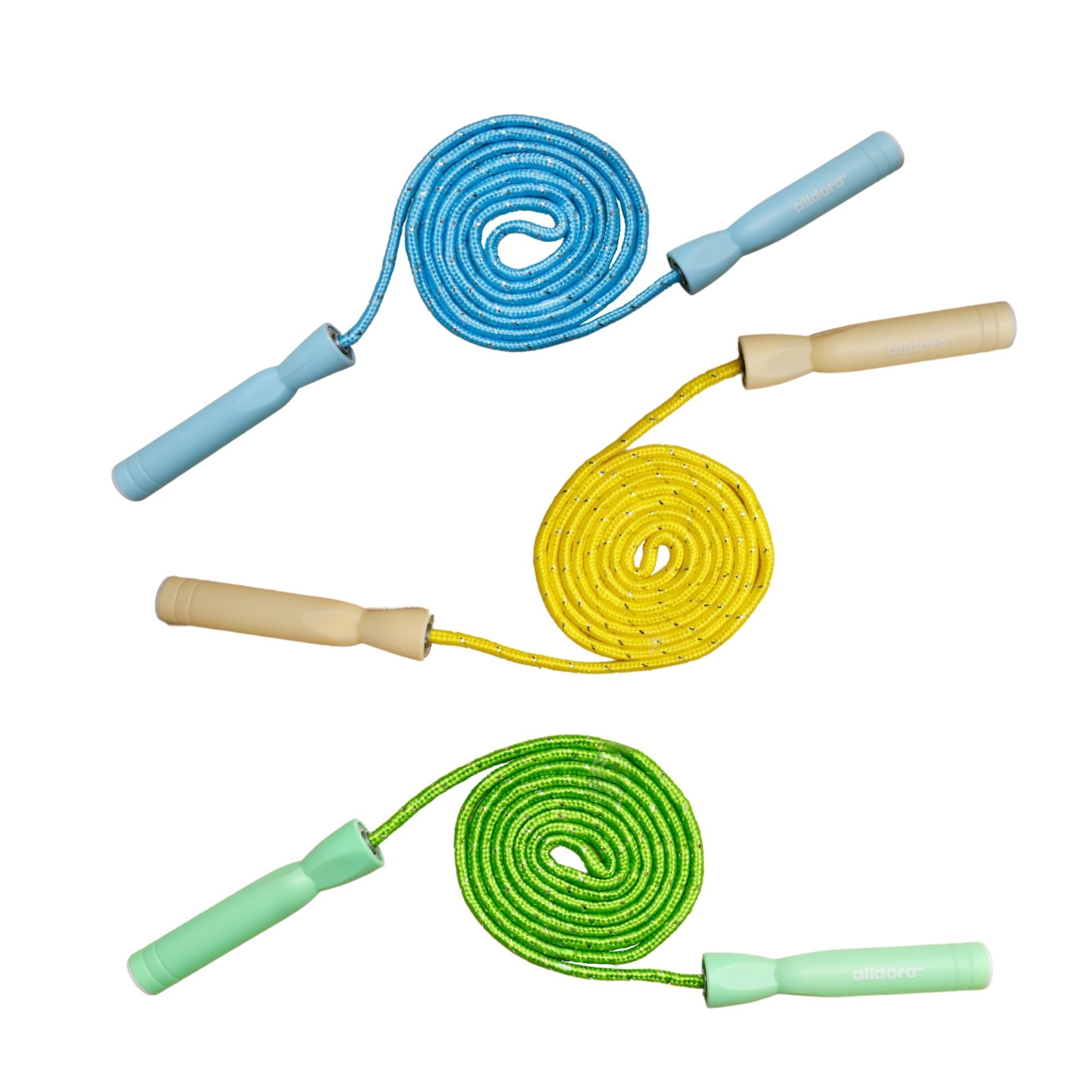 alldoro - Springseil & Gummitwist 2 in 1 