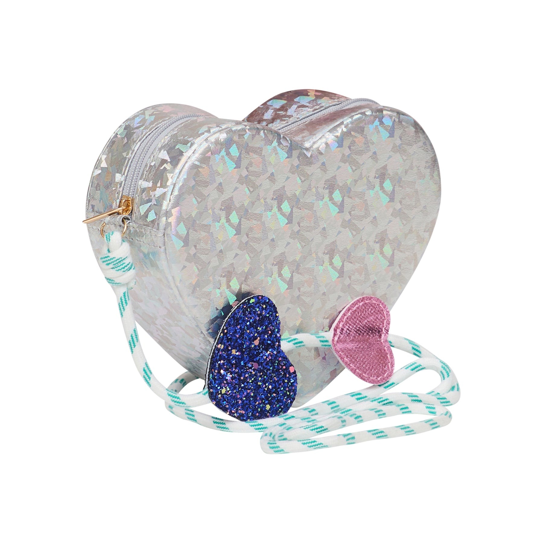 Mimi & Lula - Holografische Herztasche  