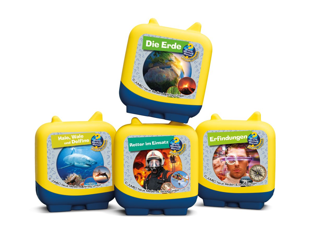 tonies - Clever Tonies 4er-Set - Wieso? Weshalb? Warum? Profiwissen