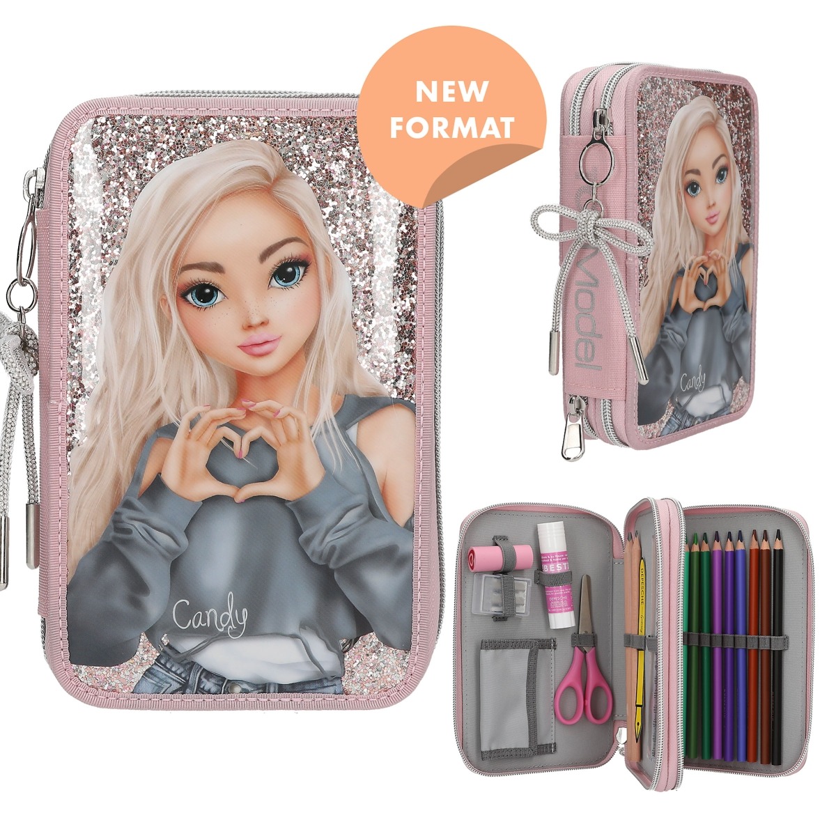 TOPModel - 2 Fach Federtasche MY BFF