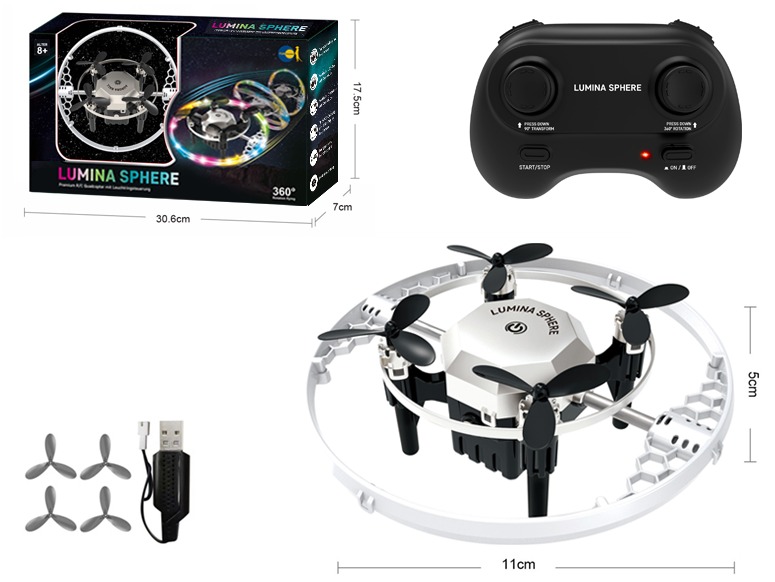 Fun Trading - Quadcopter mit Licht: Lumina Sphere