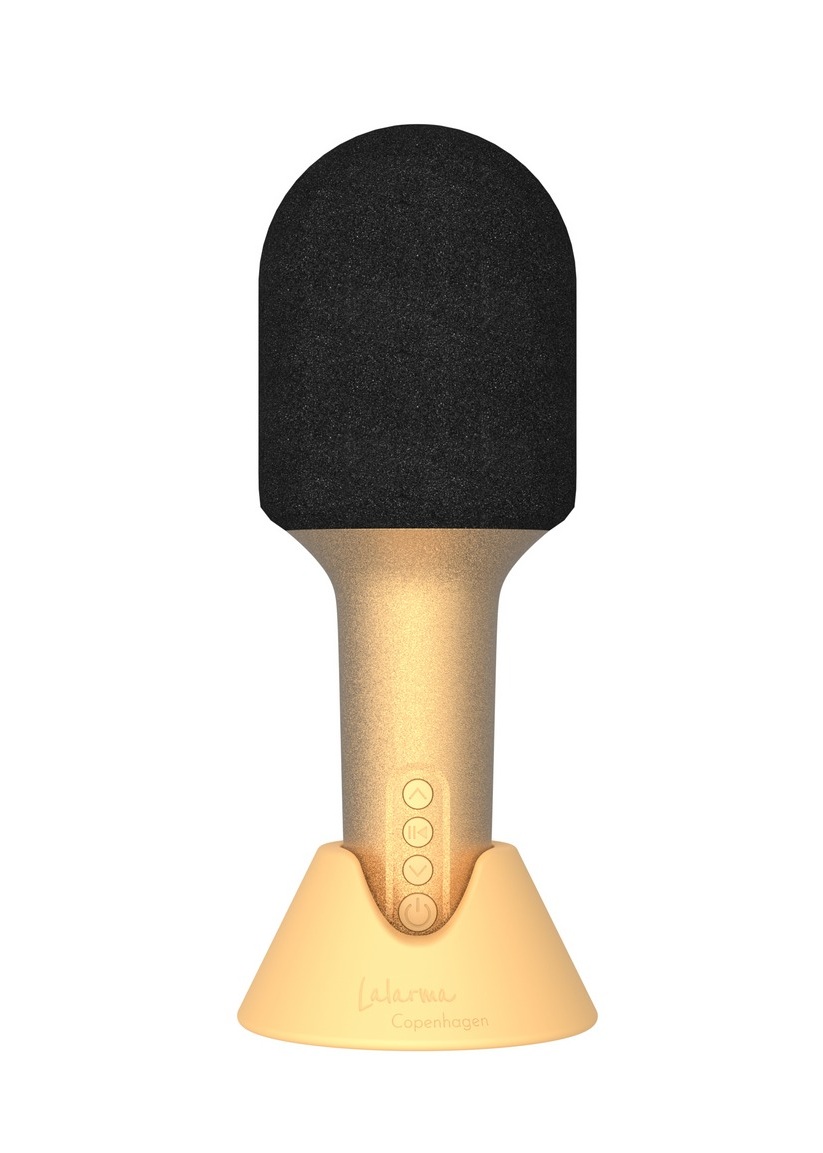 Lalarma - Mikrofon Glitter Gold