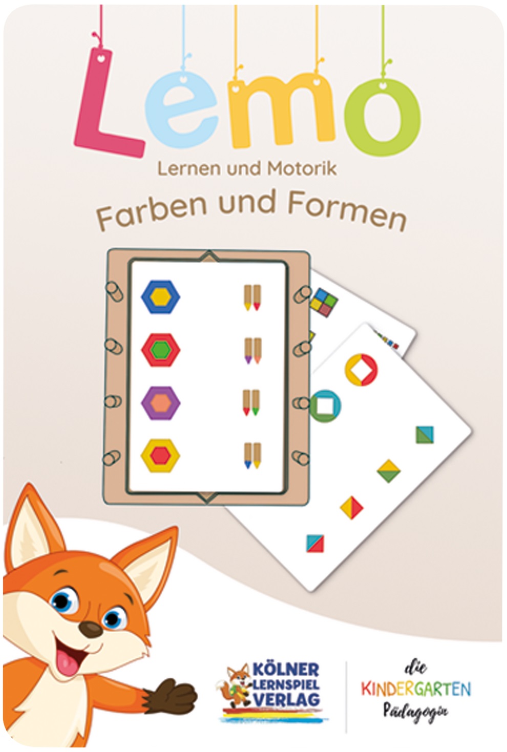 Kölner Lernspielverlag -  Lemo Kartensatz Farben und Formen ab 3