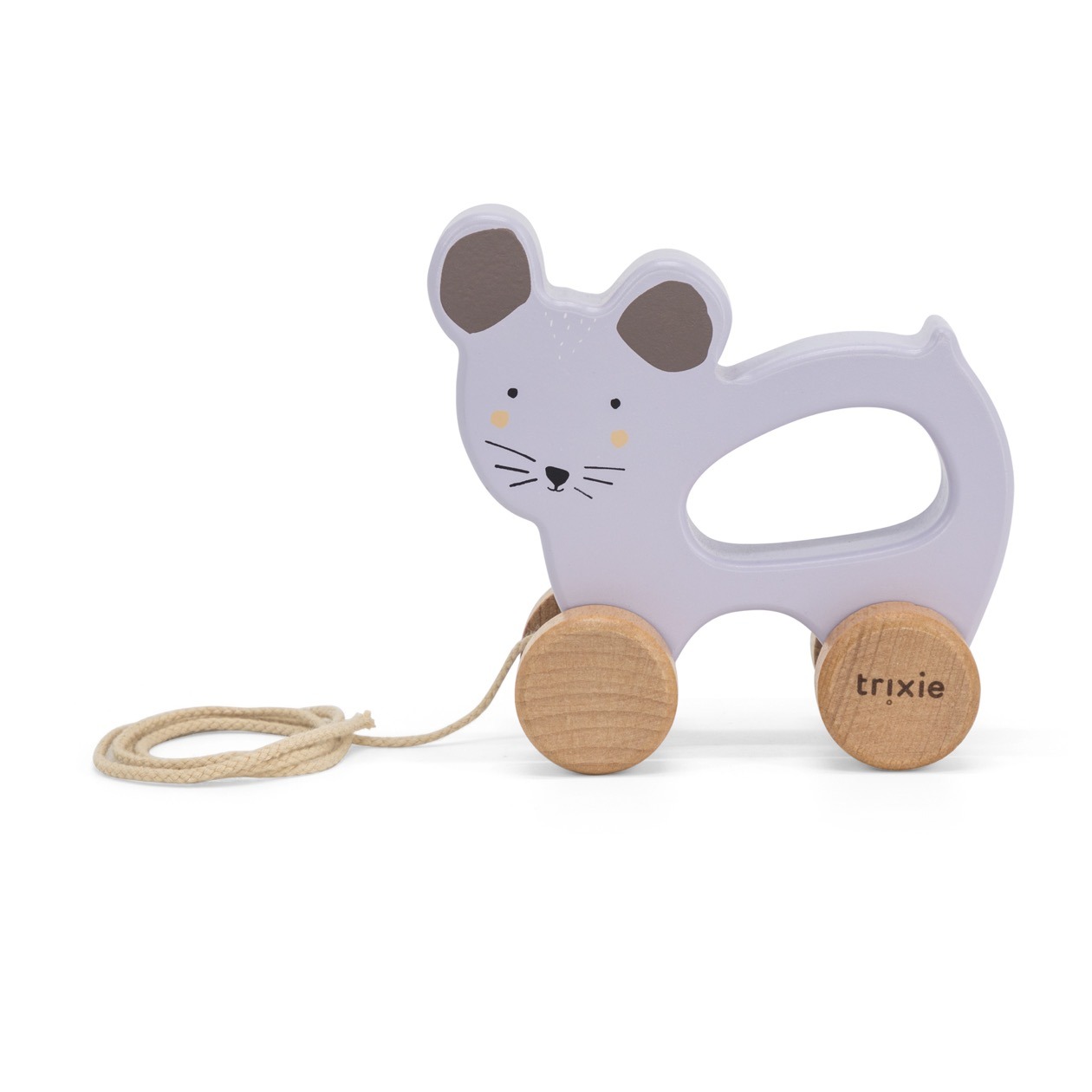 Trixie - Holz-Nachziehtier Mrs. Mouse Trixie - Holz-Nachziehtier Mrs. Mouse