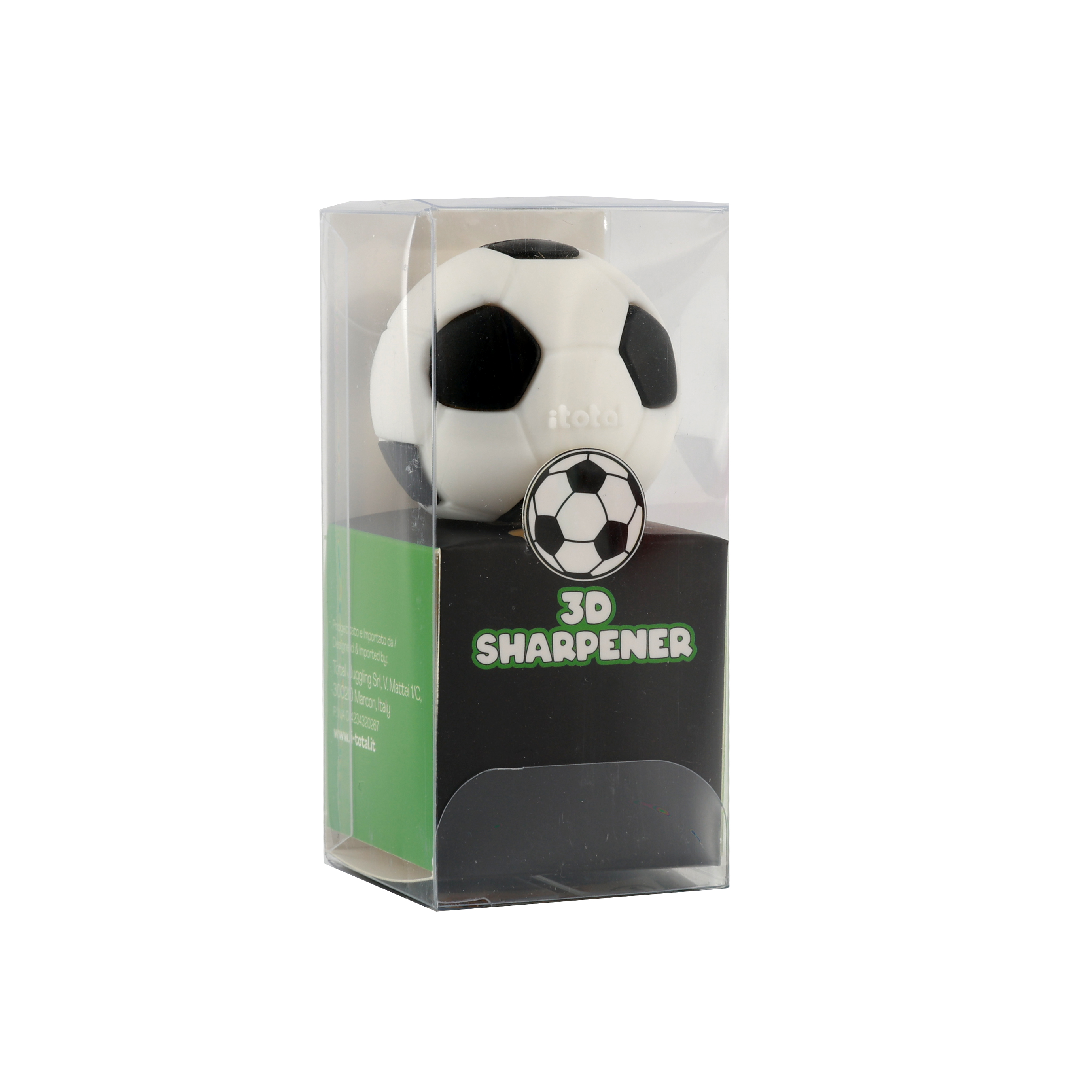 itotal - 3D-Bleistiftspitzer Fußball