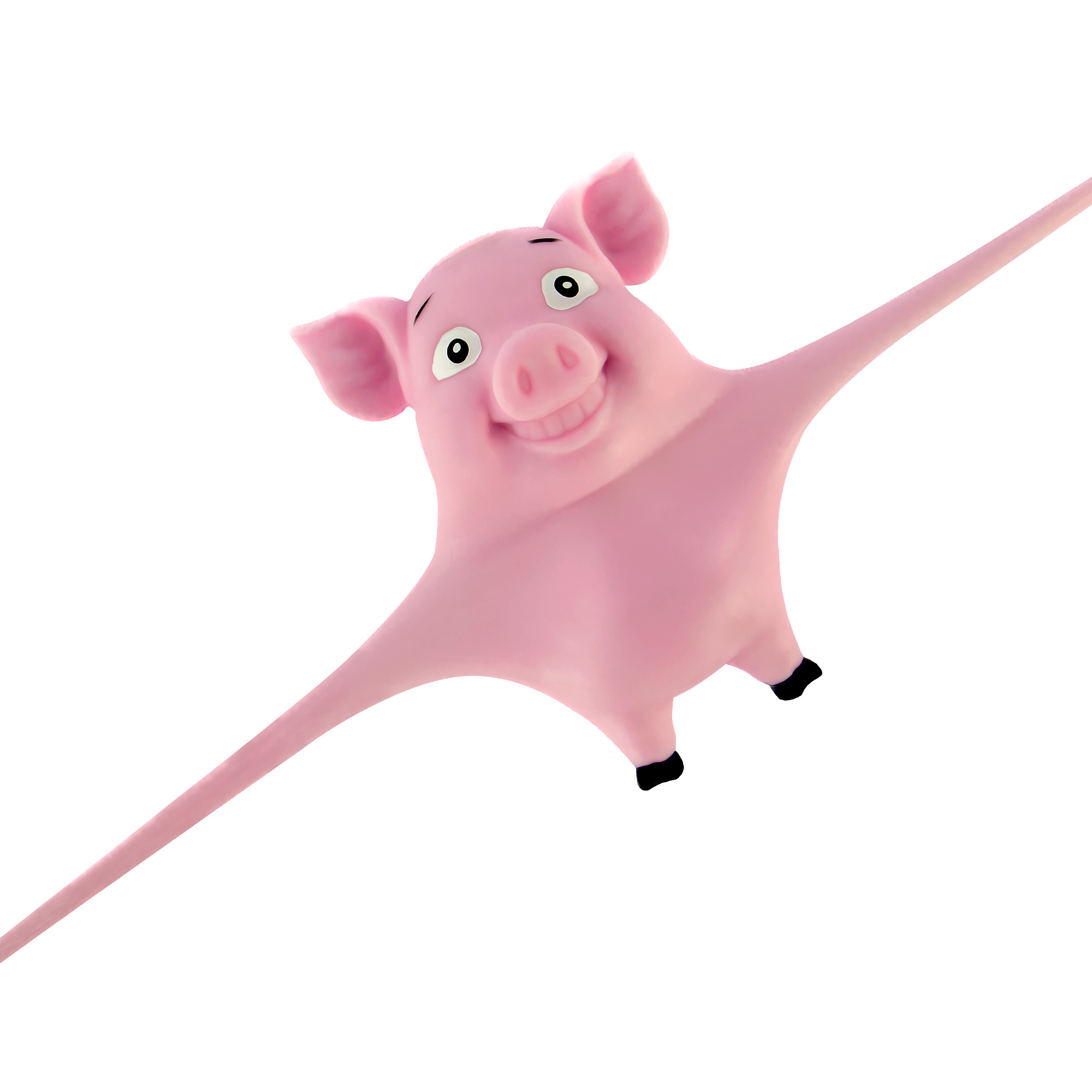 Keycraft - Fidget: Stretch and Smash Pig