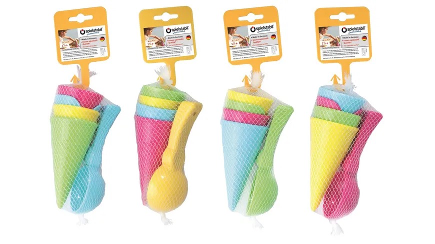 spielstabil_sandformen_eis_dou spielstabil - Sandspielzeug Pastell Eis-Duo 5-tlg.