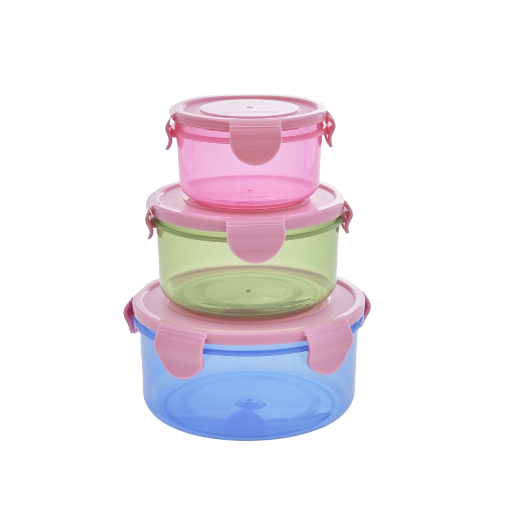 RICE - Lunchboxen transparent rund