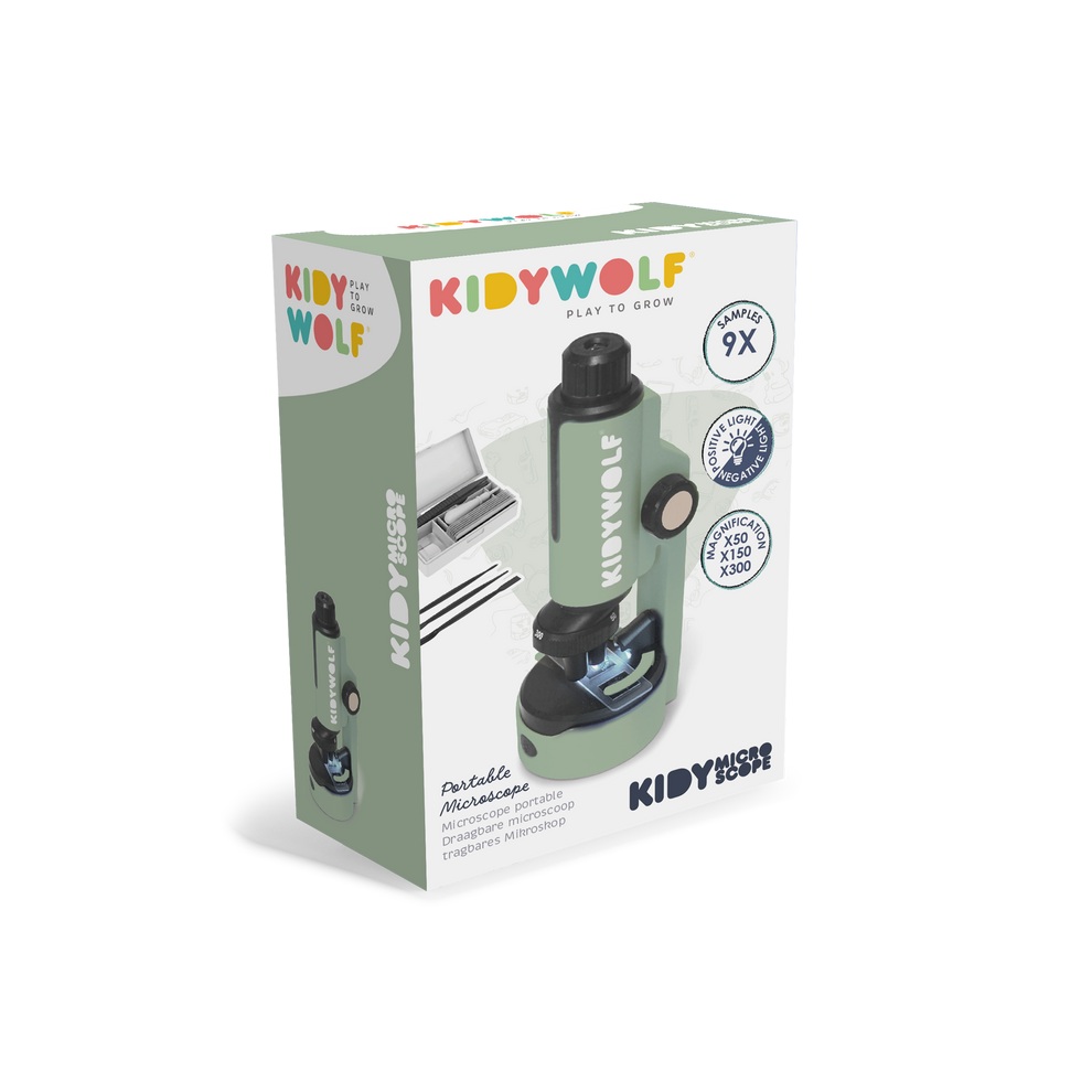 KIDYWOLF - Mikroskop Kidymicroscope Grün