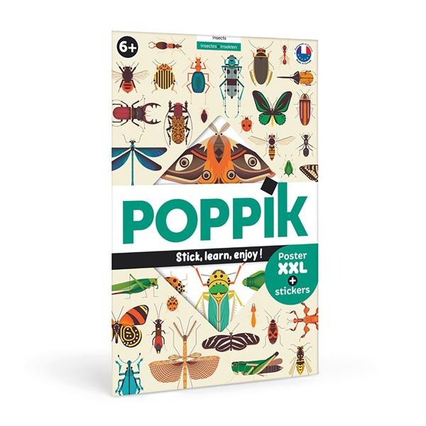 Poppik - Stickerposter Insekten