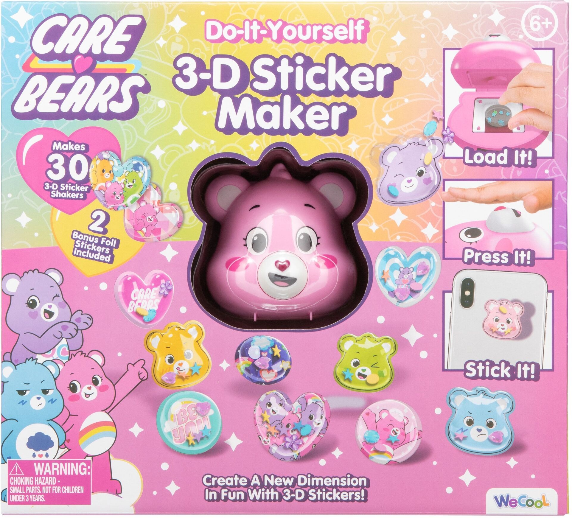 Paladone - 3D Sticker Maker Care Bears