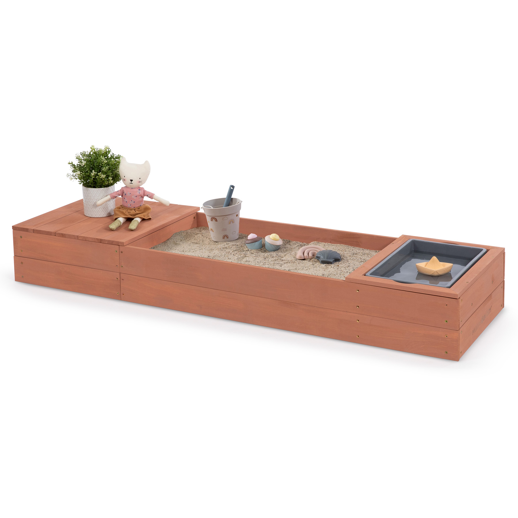 muddy-buddy_sandkasten_space_saver_puderrosa MUDDY BUDDY ® - Sandkasten "Space Saver" puderrosa