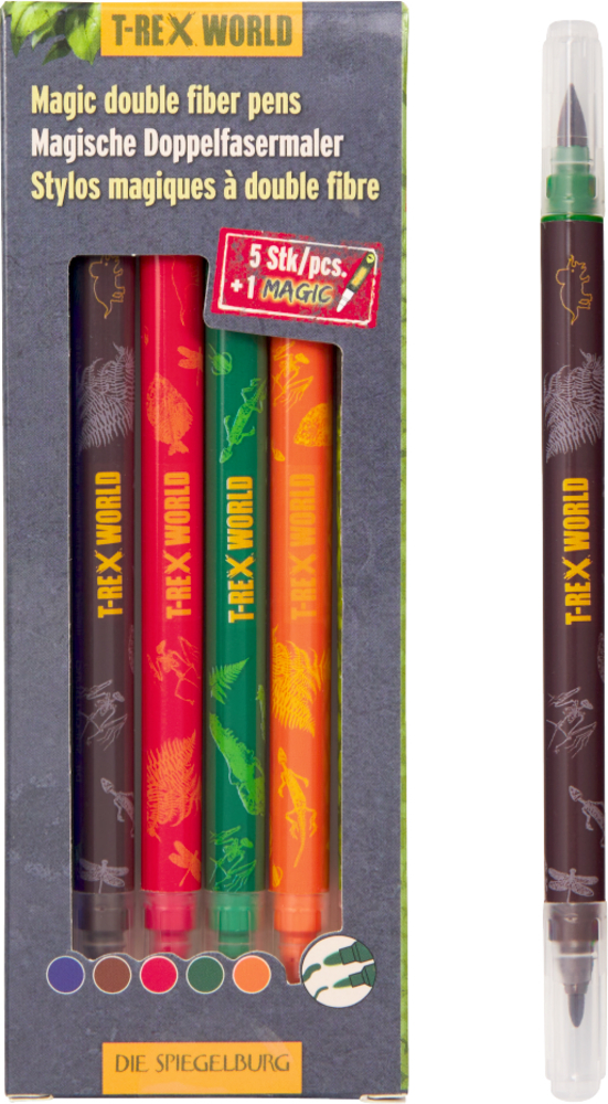 Spiegelburg - T-Rex Magische Doppelfasermaler