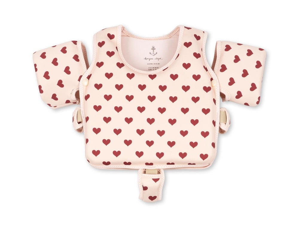 konges slojd - Schwimmweste Hollis Amour Rouge konges slojd - Schwimmweste Hollis Amour Rouge