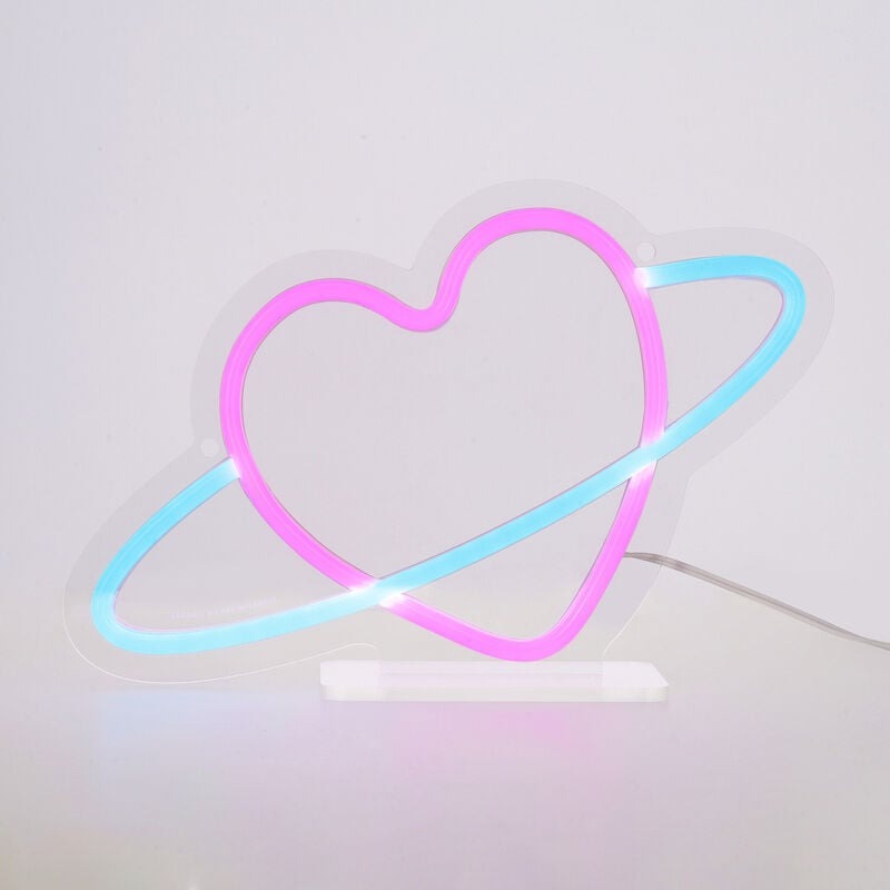 Legami - Neonlampe Heart Planet