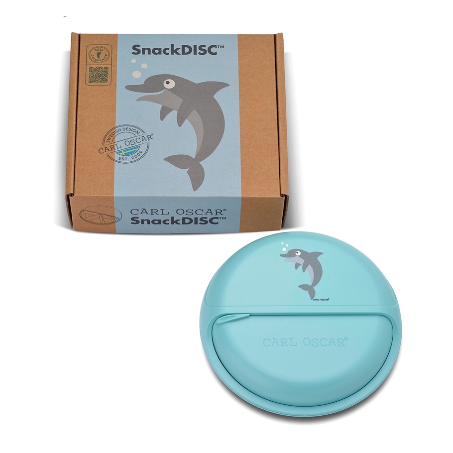 Carl Oscar - Lunchbox SnackDisc Delfin Carl Oscar - Lunchbox SnackDisc Delfin