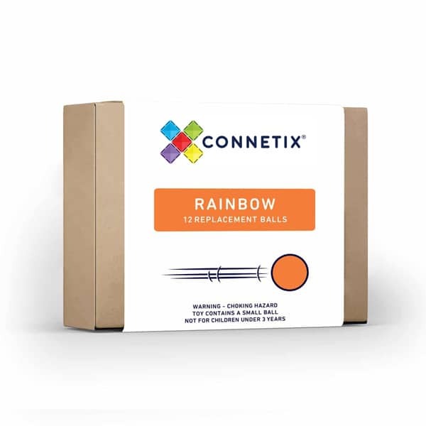 Rainbow-600-x-600_12-Ball connetix - Ersatzbälle Rainbow 12 St.