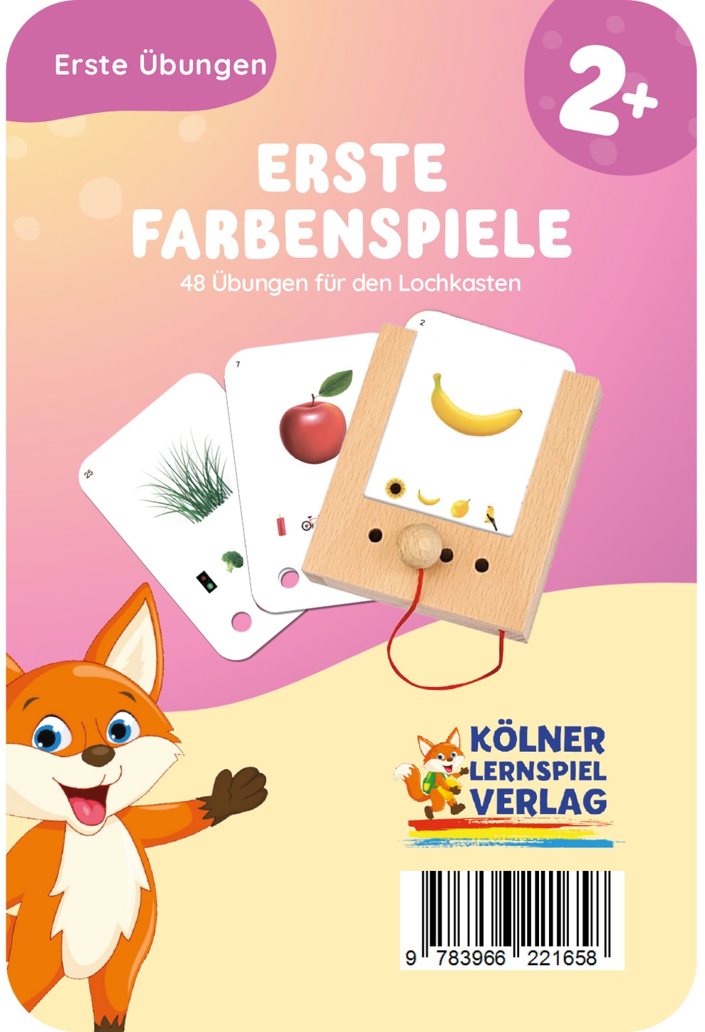 Kölner Lernspielverlag - Kartensatz Erste Farbenspiele ab 2