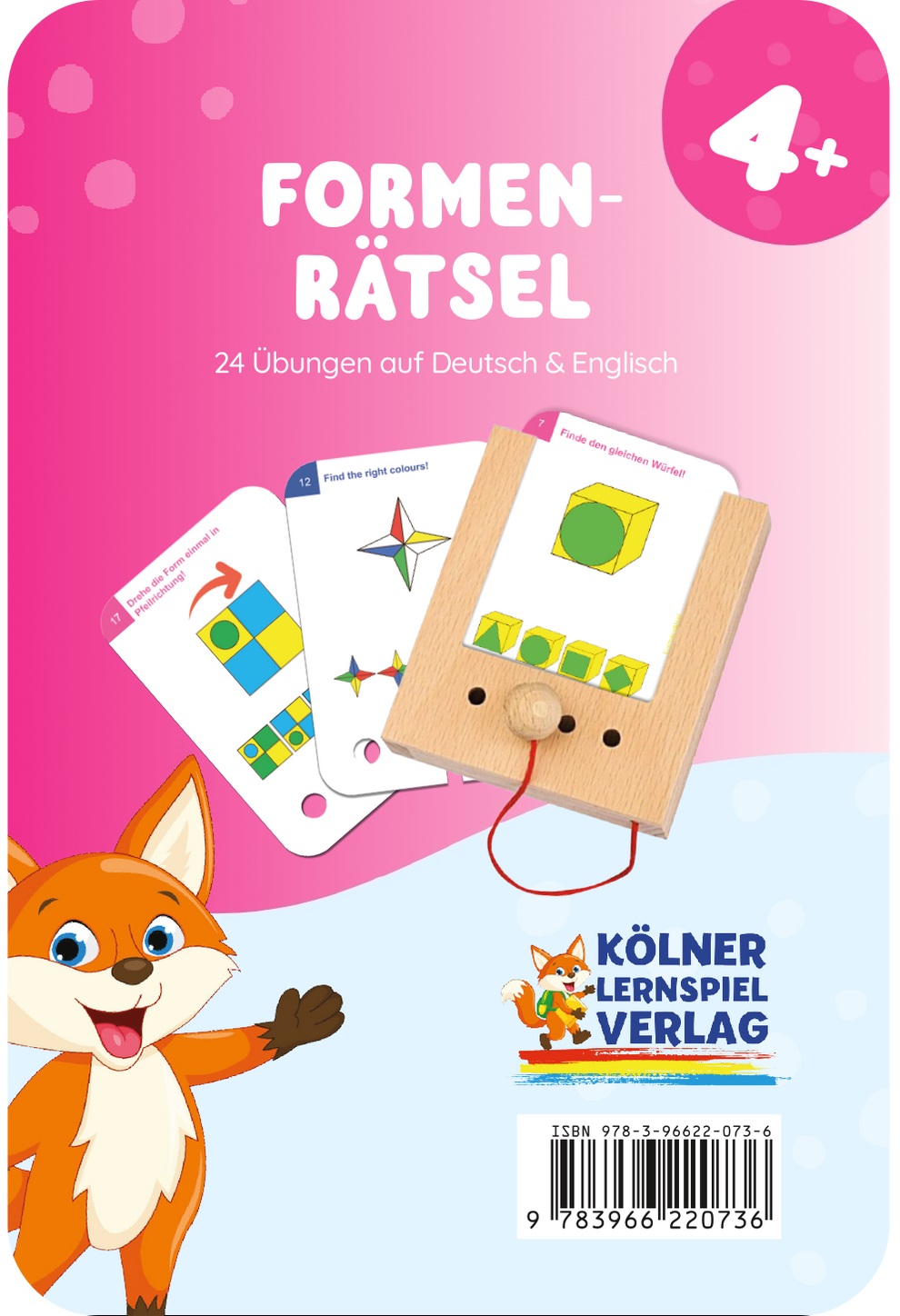 Kölner Lernspielverlag - Kartensatz Formenrätsel ab 4