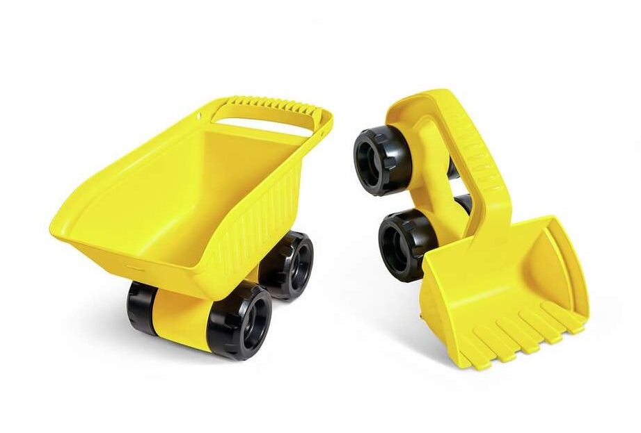 Hape - Sandspielzeug Monster LKW-Duo