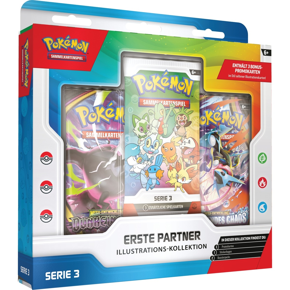The Pokémon Company - Sammelkarten Erste Partner Illustrations-Kollektion