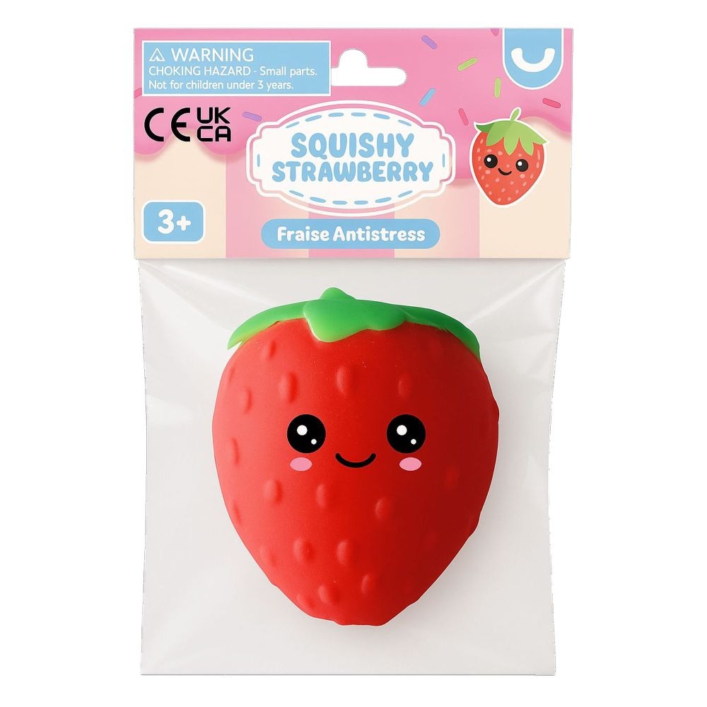 Keycraft - Fidget: Squishy Strawberry
