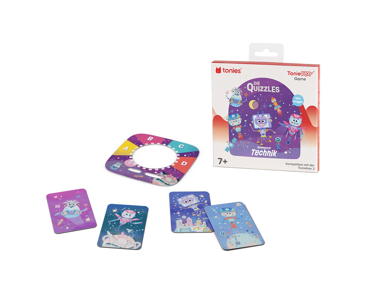 tonies - Tonieplay Game S: Die Quizzles - Spannende Technik